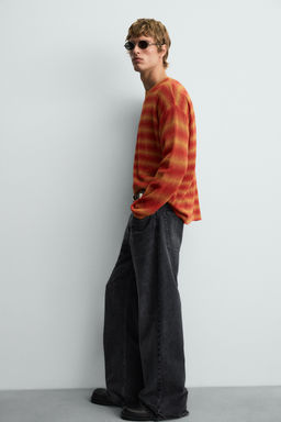 STRIPED OPEN-KNIT SWEATER - Zara фото 7