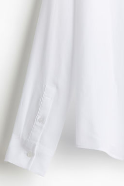 Camisa de lyocell con cuello mao Regular Fit - H&m фото 6