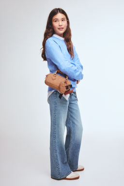 Baggy Fit Bootcut Leg Jeans - H&m фото 11