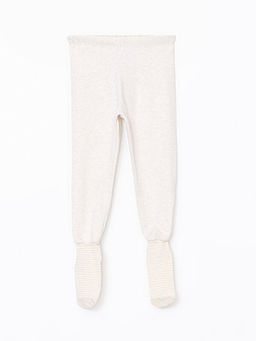 Beli Lastikli ?orapl? Erkek Bebek Pijama Alt