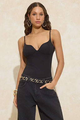 Siyah Kapl? Party Bluz TPRSS26BZ00016