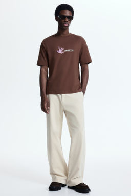 Camiseta con motivo estampado Loose Fit - H&m фото 27