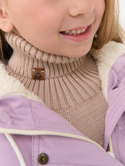 Манишка хлопковая Нюд - Bungly фото 5