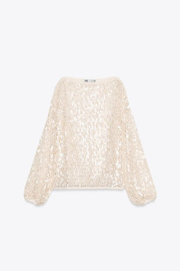 ZW COLLECTION SEQUIN TOP - Zara фото 6