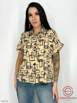 рубашка женская с принтом