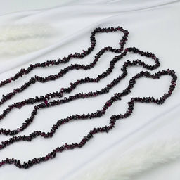 Бусины для украшений из Граната крошка - Радуга самоцветов фото 3