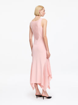 Vestido de punto drapeado - H&m фото 7