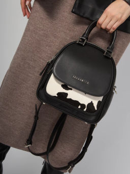Сумка ELEGANZZA Z9354-8725 black/white фото 15