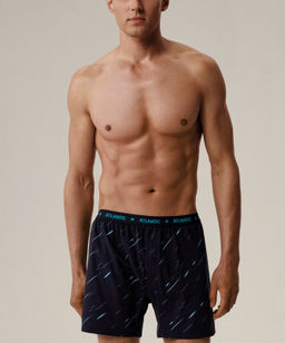 ATLANTIC 2MBX-085 Трусы боксеры Light - набор 2 шт. темно-синий фото 2