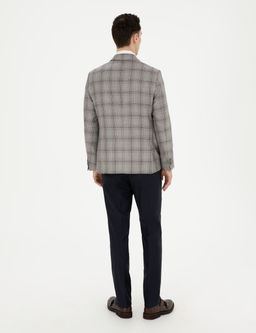 Lacivert Slim Fit Kuma_ Pantolon