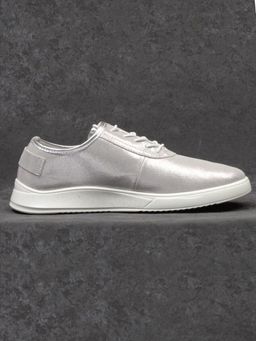 05-FDD36-2P SILVER Кроссовки женские (натуральная кожа) - Фабричный китай фото 10