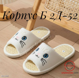 Женские тапочки с рисунком