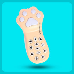 Робот кот Пультовод ZHORYA, на пульте управления, интерактивный: сенсорный, звук, свет, на батарейках, на русском языке, синий - Simaland фото 8