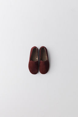 BABUCHA PIEL LIMITED EDITION / Rojo Burdeos - Zara фото 9