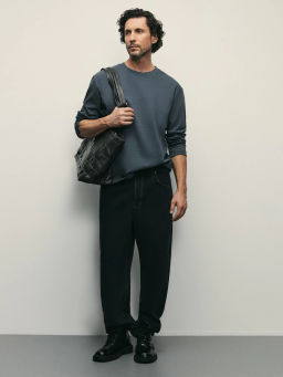 Лонгслив из плотного трикотажа / Zarina  фото 7