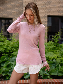 полупрозрачный лонгслив- паутинка - Binita фото 4