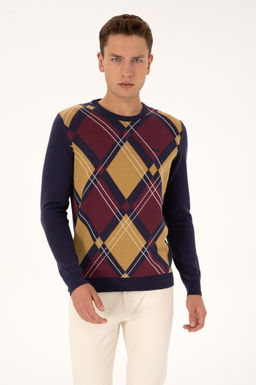 Erkek Regular Fit Bisiklet Yaka M_rd_m Kazak