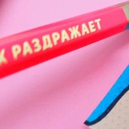 ВКФ Карандаш со смешными фразами SUV-021 Карандаш графитный заточенный ТМ (HB) 16 шт. улыбайся, это всех раздражает