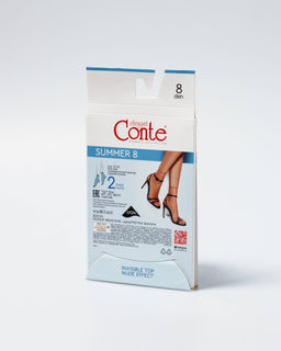 Цена за 2 пары. Носки Классические CONTE SUMMER 8 (2 пары) Носки женские natural - Conte elegant фото 3