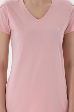 Kad_n Pembe Pijama Tak_m_ Sepette S_rpriz _ndirim - U.s. polo assn фото 6