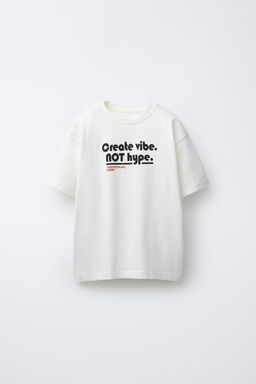 SLOGAN PRINT T-SHIRT