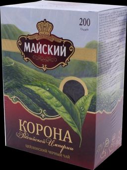 Майский. Корона Российской империи 200 гр. карт.пачка