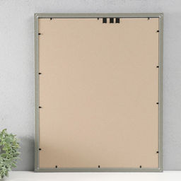 Фоторамка пластик "Винтаж" 40х50 см, мор. серебро (пластик. экр)