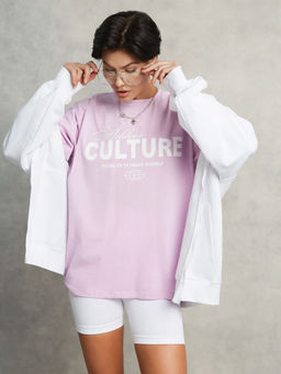 Базовая футболка свободного силуэта с брендингом CULTURE - Eazyway фото 6