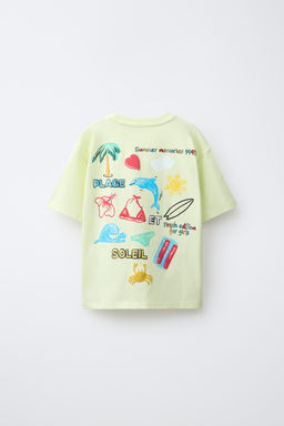 CAMISETA ESTAMPADA PLAYA / Lima - Zara фото 3
