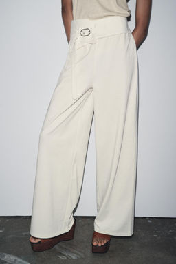 BELTED TROUSERS - Zara фото 2