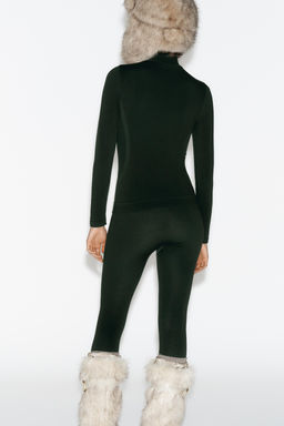 SEAMLESS MERINO WOOL BLEND JACKET - SKI COLLECTION - Zara фото 3