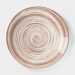 Тарелка Доляна Искушение, d=26.5 см, керамика, бежевая  фото 2