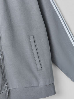 Толстовка на молнии мужская серая - Mark formelle фото 6