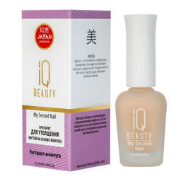 IQ Beauty Препарат для утолщения ногтей на основе жемчуга / Second Nail, 12,5 мл  фото 3