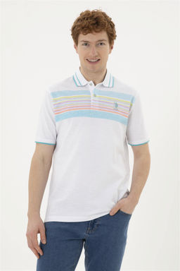 Мужская белая футболка - U.s. polo assn фото 3