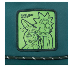 Бейсболка CAPSLAB арт. CL/REM7/1/CTFOAMDB Rick and Morty Together (изумрудный)