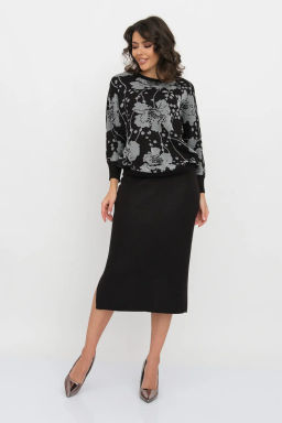 БЕЛАРУСЬ Юбка Д 3523/черный