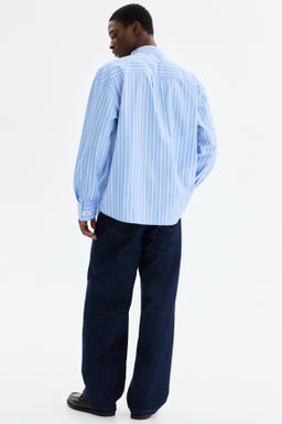 Camisa de popelina Relaxed Fit - H&m фото 3