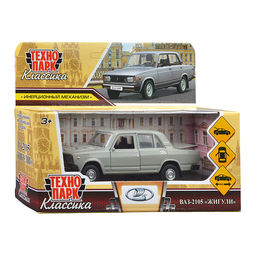 Машина металл LADA "Ваз-2105" 1997 12см, (двери, багаж, )инерц., в коробке