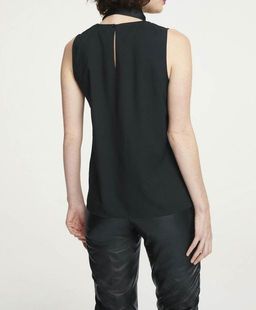 Топ, черный - Linea tesini фото 4