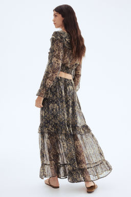 Falda de gasa con volantes - H&m фото 6