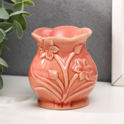 Аромалампа для эфирных масел Нарцисс, керамика, 7.5?7?7 см, МИКС - Simaland фото 2