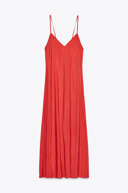 FLOWING MIDI DRESS - Zara фото 12