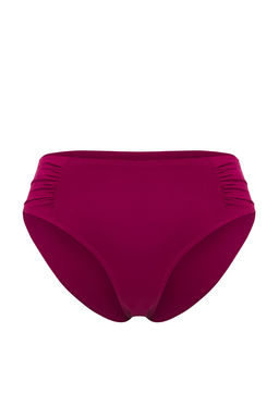 TRENDYOLMILLA Siyah Drapeli Yuksek Bel Hipster Bikini Alt? TBESS24BA00139 фото 5