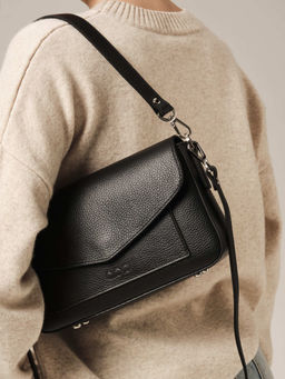Кожаная сумка Rosie DBR 31158 черный фото 5