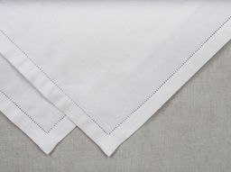 01с-44ЯК Салфетка 45*45 "Акантус" цв. белый (по 6 шт