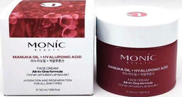 MONIC BEAUTY All in One Крем для лица с маслом Мануки и гиалурон.кислотой 50мл (*80)