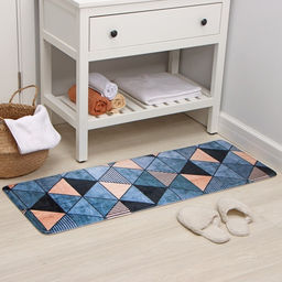 Коврик для ванной и туалета Доляна Грэй, 45?120 см  фото 2