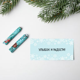 Новогодний шар ёлочный с пожеланиями Самые теплые пожелания, на Новый год, 30 свитков, d=8 см - Simaland фото 5