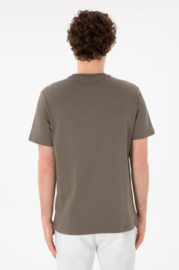 Erkek Regular Fit Bisiklet Yaka Vizon Basic Ti__rt Sepette S_rpriz _ndirim - U.s. polo assn фото 6